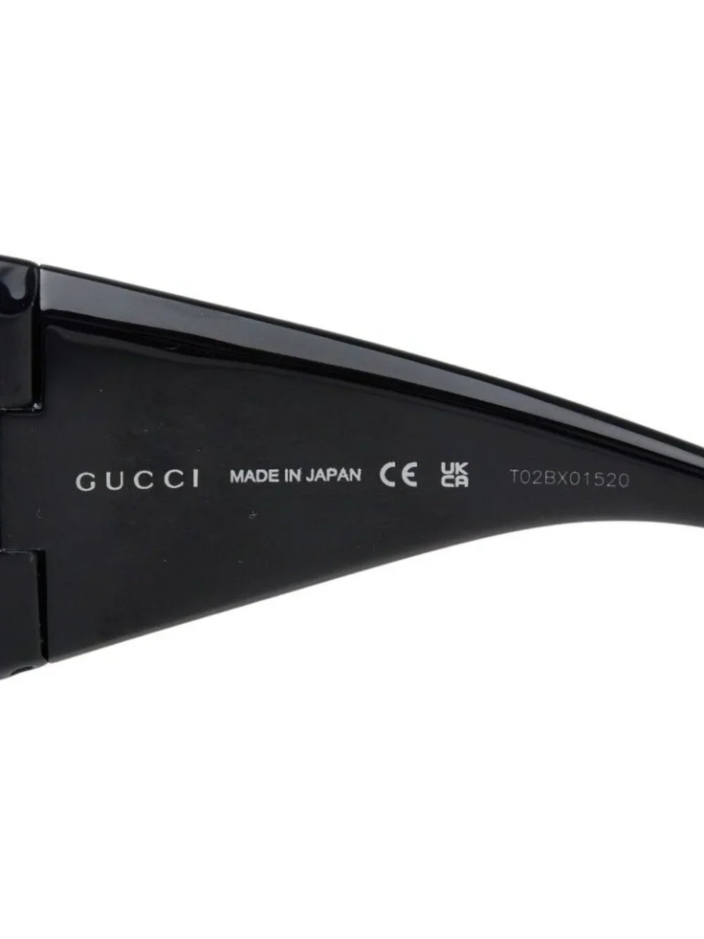Gucci Mask Eyewear Black
